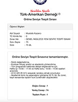TAD Online İngilizce Kursu -Türk Amerikan Derneği